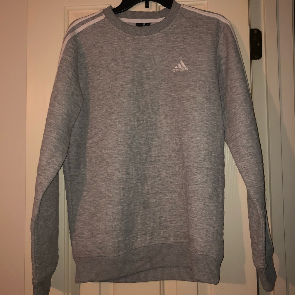 Adidas Women’s Size Small Gray Sweatshirt